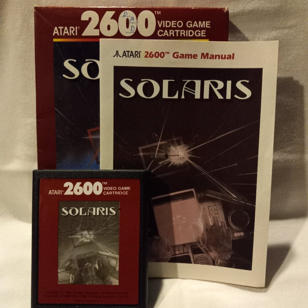 SOLARIS CIB - ATARI 2600 Red Label UN-Tested - Picture 7 of 7
